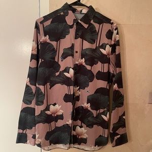 Ted Baker floral shirt - Size 3 (Medium)